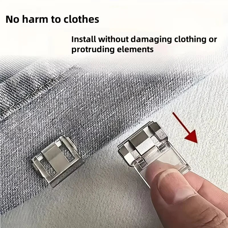Invisible Leg Shortening Clip.