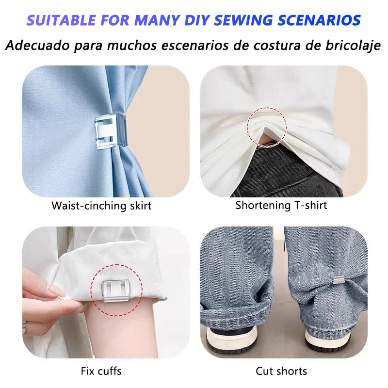 Invisible Leg Shortening Clip.
