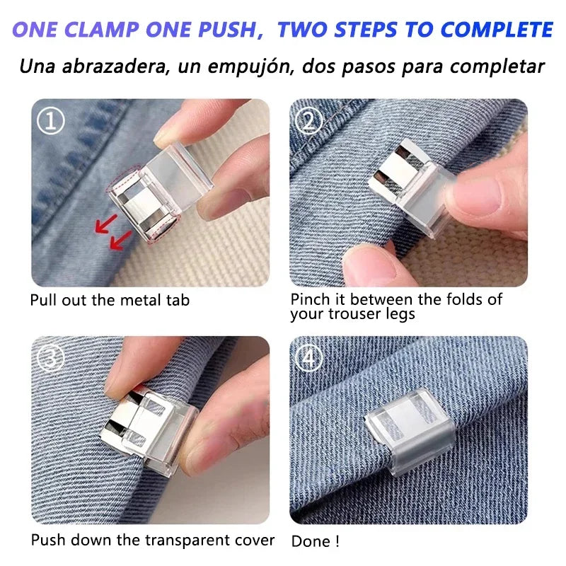 Invisible Leg Shortening Clip.